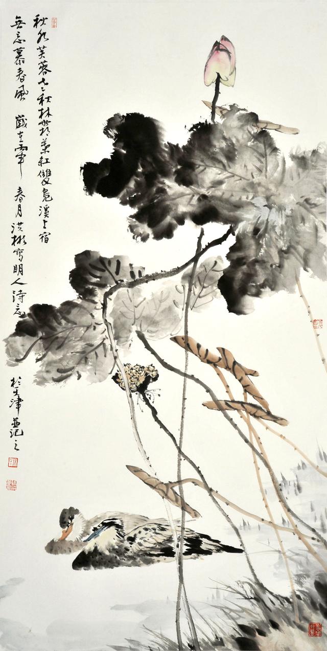 徐洪彬的花鸟作品