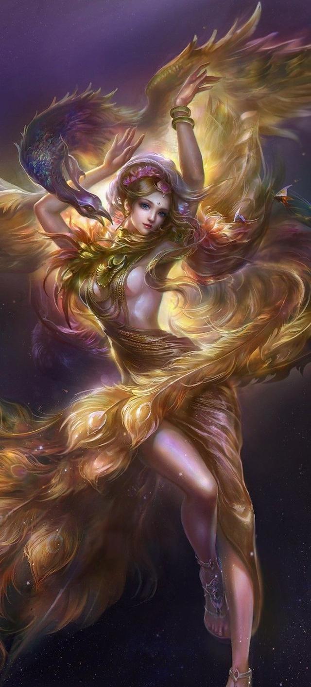 二次元动漫中高贵又华丽的凤凰,你最喜欢的是哪一只?