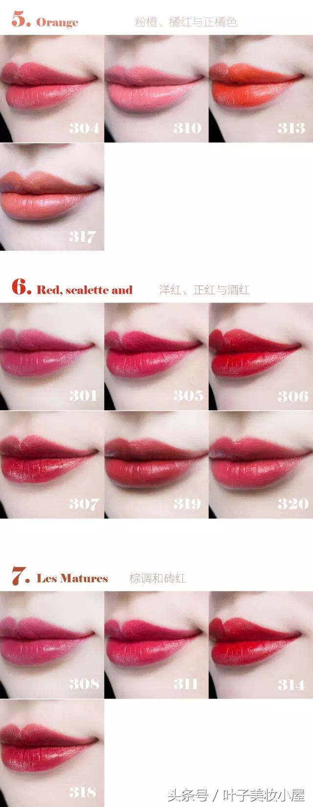 传说中的纪梵希小羊皮试色大全!