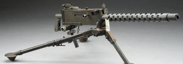 美军火力支援武器M1919中型机枪