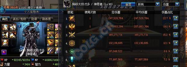 DNF奶爸艾肯套打桩测试 这伤害能当主C吗?