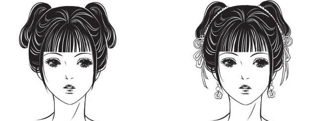 古装女子发型绘制技巧汇总,15种古风发型