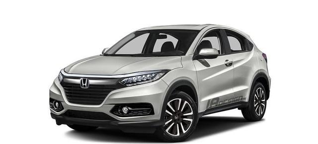 细节更加精致 小改款本田HR-V路试谍照曝光