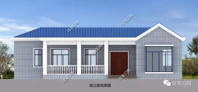 10套带堂屋农村别墅, 第2套最豪第1套建最多, 第4中式