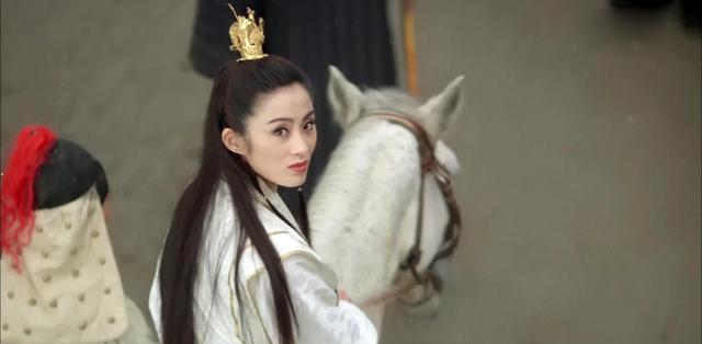 第四美:张敏回头,出自《倚天屠龙记之魔教教主》.
