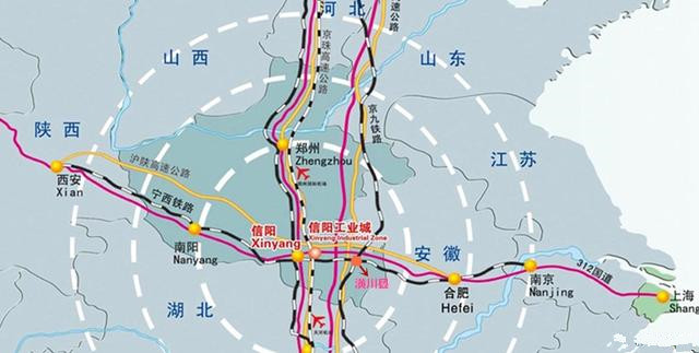 河南小县城硬是让京九铁路在这里拐了个弯