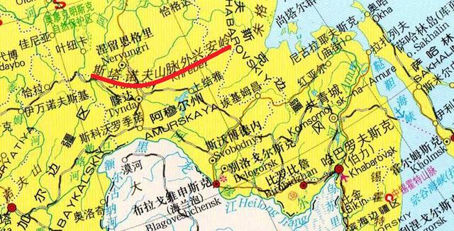 地图上的秘密—俄罗斯远东必须括注中国古地名的地方