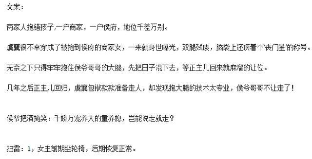 言情推文：一些你没有看过的古代甜宠文，温馨无虐的爱情小说