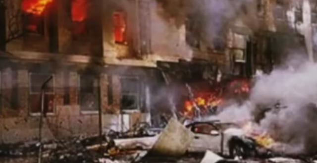 美国B2轰炸机轰炸南斯拉夫使馆的内部照片, 勿忘国耻, 强我中华!