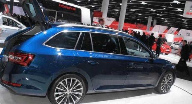 斯柯达全新旅行车,比奥迪A4更出众,纯进口或售30万