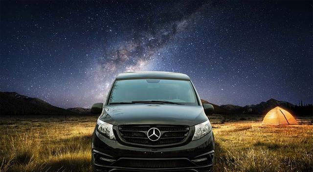 国内首发2017款奔驰威霆房车红碳静态实拍解释