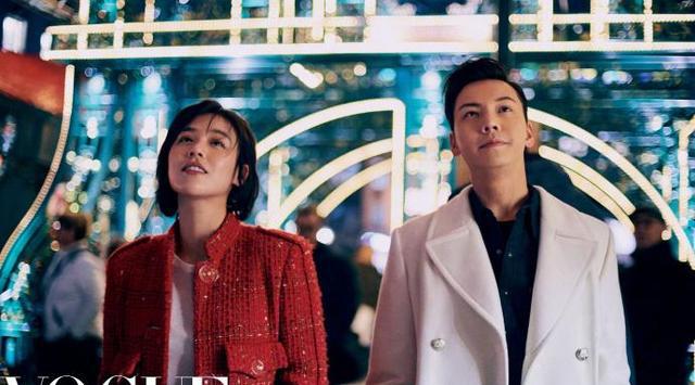 陈伟霆和马思纯这套在德国汉堡拍摄的《Vogu