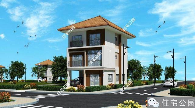 农村7x10米带车库小户型自建房,布局还能这么