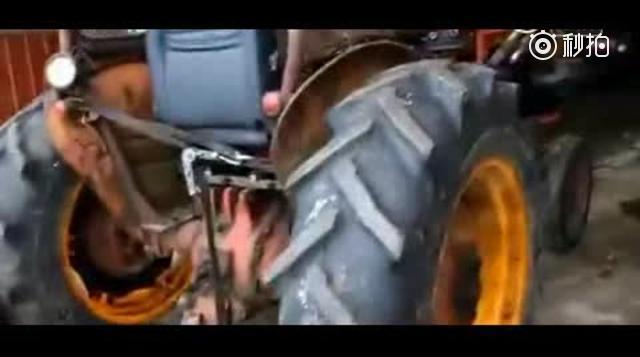 当拖拉机换上跑车引擎，瞬间变得炫酷了