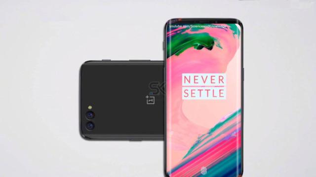 一加oneplus 6T手机渲染图:曲面屏,配置高,你会