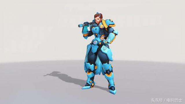 所有布丽吉塔的overwatch league皮肤现在也全部都可以使用了.