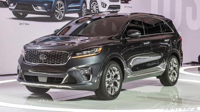 2019年7座起亚索兰托SUV，修改造型，更多功能，涡轮停产