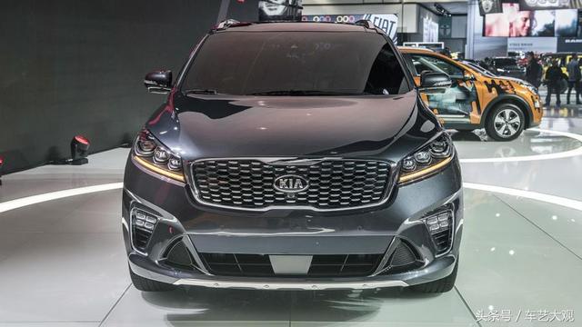 2019年7座起亚索兰托SUV，修改造型，更多功能，涡轮停产