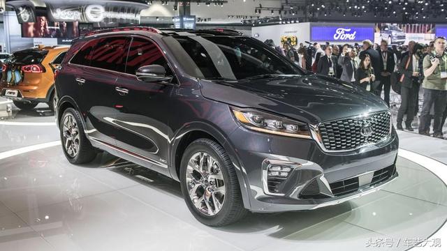 2019年7座起亚索兰托SUV，修改造型，更多功能，涡轮停产