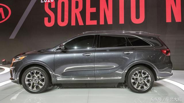 2019年7座起亚索兰托SUV，修改造型，更多功能，涡轮停产