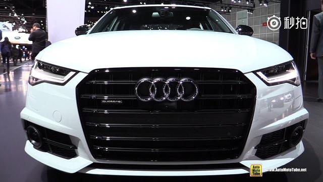 2018奥迪A6轿车的外观和内饰，2017年洛杉矶车展