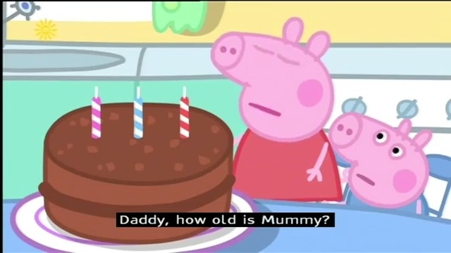 【和小猪佩奇学英语 妈妈的生日】peppapig s1.