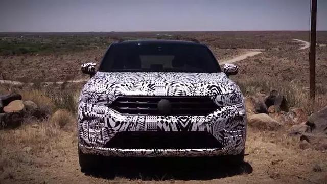 大众小型SUV T-ROC实车路试 将于9月亮相