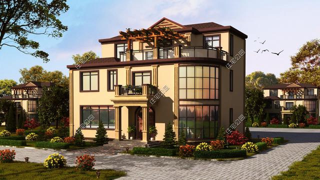 实拍2套农村自建房，100万建好全乡最美，咱建不起看一眼也值了!