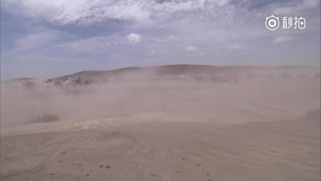 2018达喀尔:看英雄们如何处理陷沙的车？