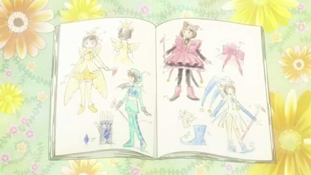 小樱服装公式图库洛魔法使 Clear Card充满爱