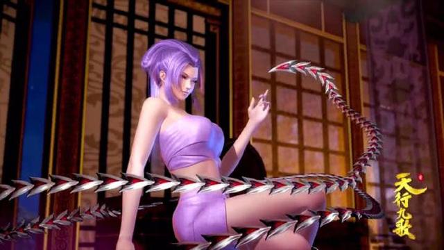 天行九歌中的貂蝉,姿色不输紫女,却被流沙抛弃,可惜了!