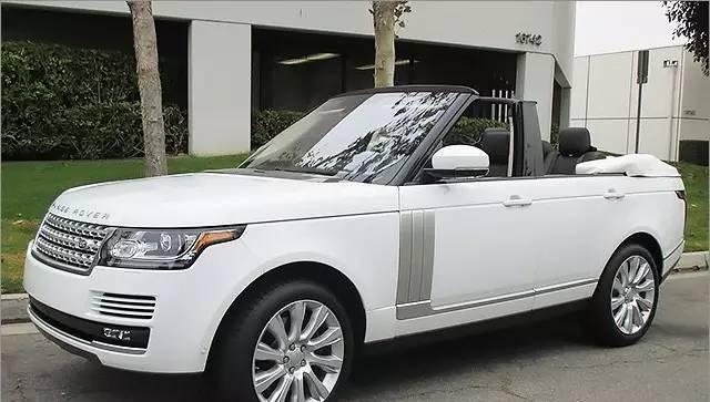 路虎敞篷版没毛病,回头率百分之百