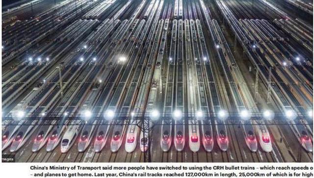 看了中国春运壮观场面,外国网友直呼:堪比美国