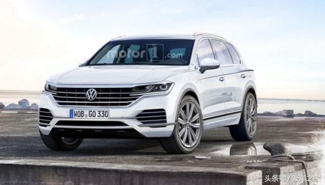 大众全新途锐路试照曝光 有望2018年初上市