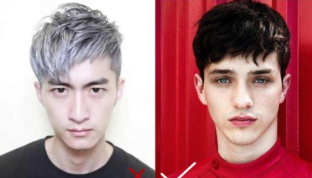男生脸大就要这样剪发型,帅气又显脸小!