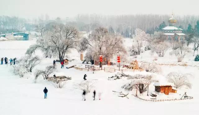 走进雪乡梦中童话小屋, 上演一家人的“爸爸去哪儿”