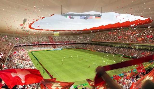 2018足球世界杯俄罗斯场馆 “加坐”，战斗民族脑洞大开!