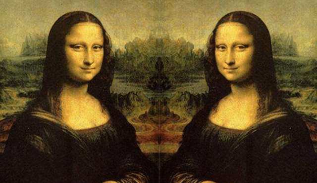 达芬奇无论从哪个角度欣赏画作, 画中的外星人