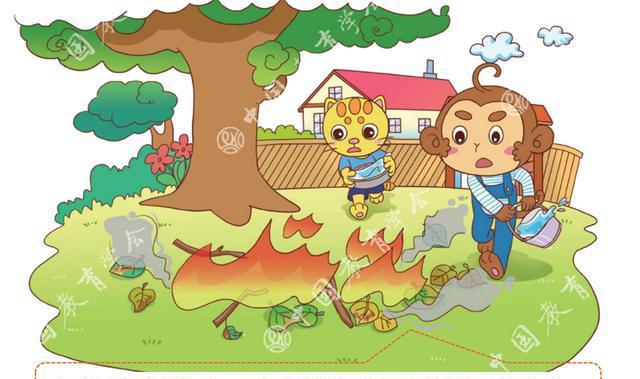 正文:《幼儿安全》教育:一,我不玩火