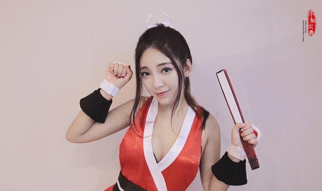 美女cos不知火舞,骚年你心动了吗