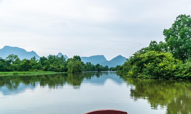 游玩桂林会仙湿地,一个风景怡人的地方,山水环绕美不胜收