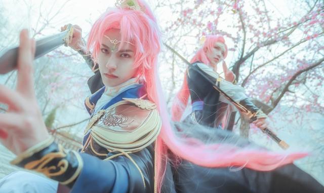 陌上颜如玉梦间集君子剑,淑女剑cos好一个世无双的公子