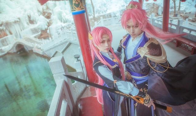 陌上颜如玉梦间集君子剑,淑女剑cos好一个世无双的公子