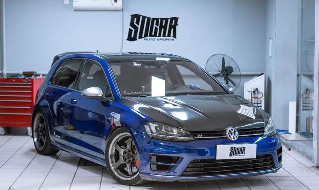 女人不能做赛车手 她却开着爆改高尔夫7R拿了