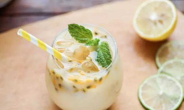 百香果养乐多,闪电快手健康饮品