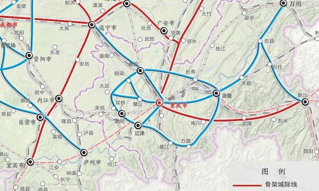 重庆4条市郊铁路，2条已经开工，最受益的是这些地方!
