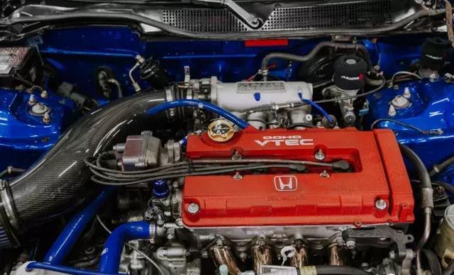 用B20红头机爆改本田六代思域,隧道里都是红头爆TEC的声浪!