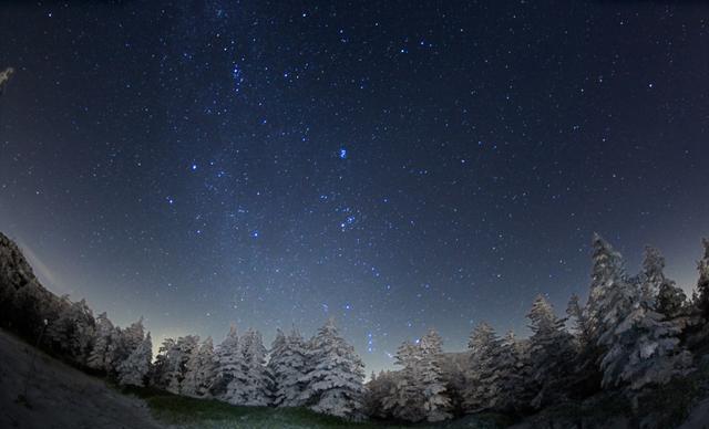 冬季星空美图欣赏