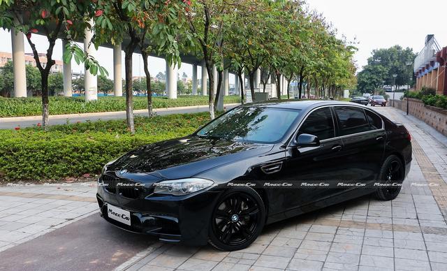 羊城黑武士来袭|宝马F18 5系523变身黑武士版M5混搭记