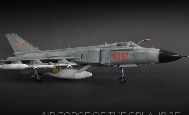 向英雄致敬-歼8Ⅱ-81192模型